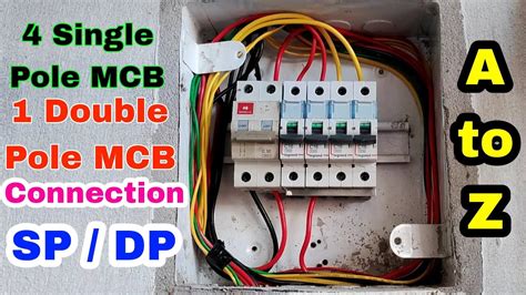 single pole mcb box